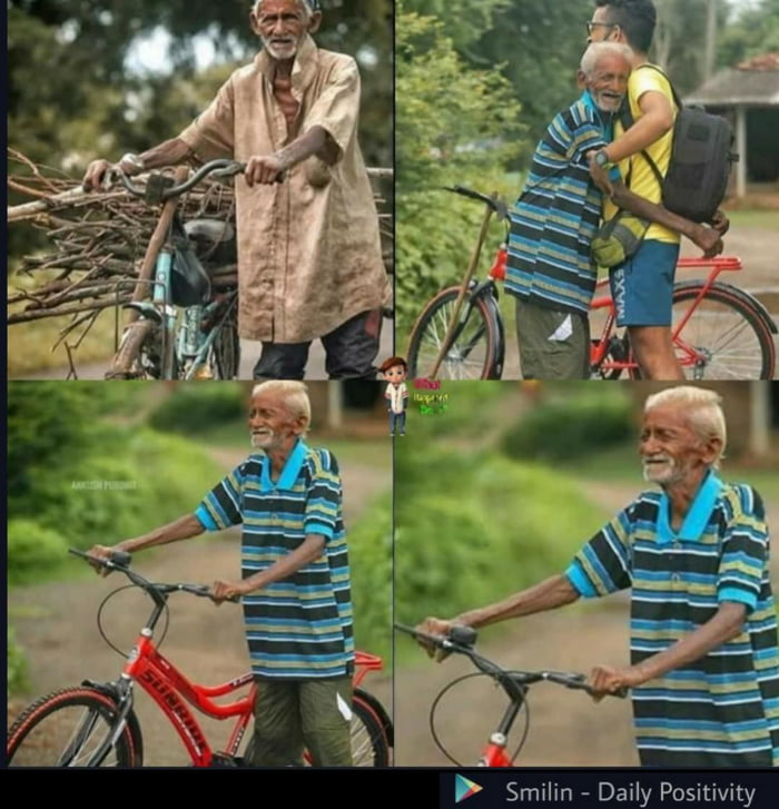 old man cycle