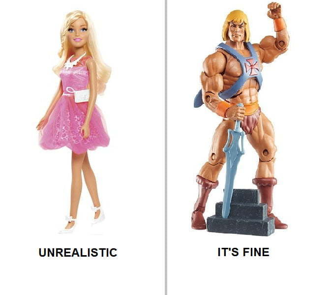 he man barbie