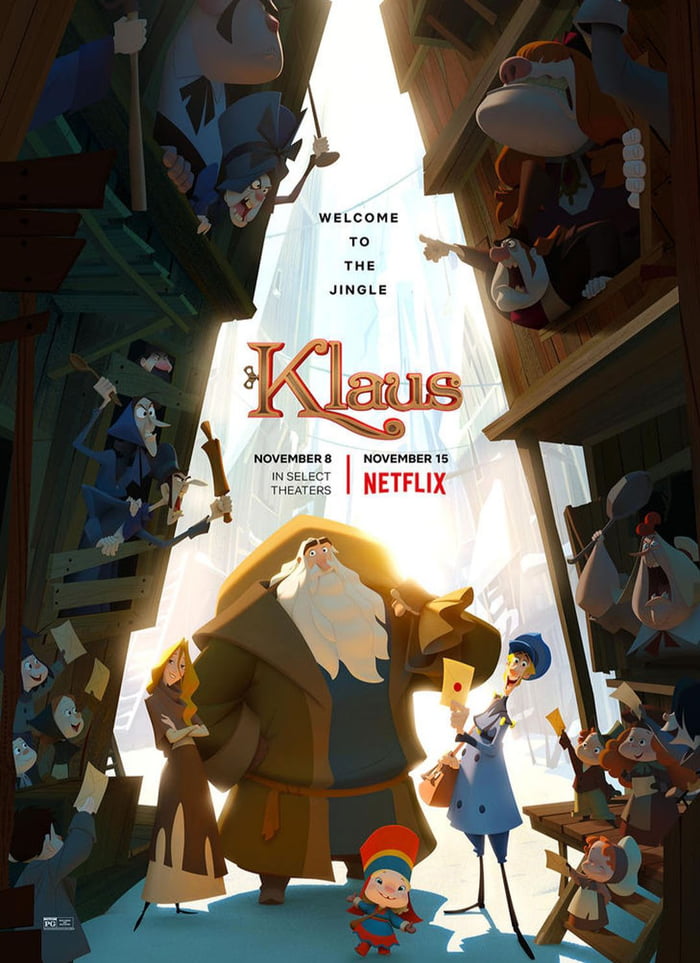 "Klaus" from Netflix. A very good movie. Watch it. 9GAG