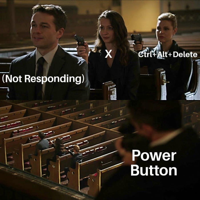 But not responding. But not responding