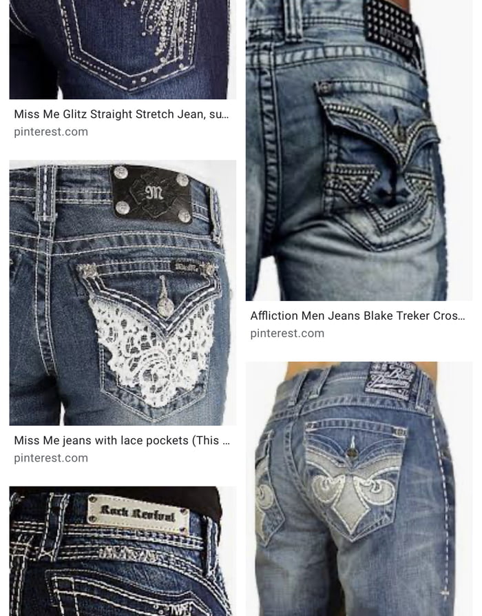 guy wearing miss me jeans
