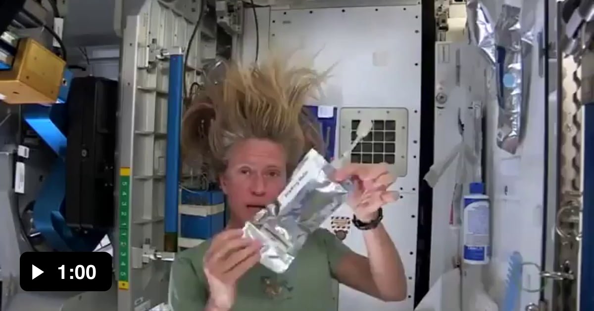 Astronaut Tips How To Wash Your Hair In Space Gag