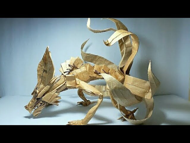 Nine tailed Fox origami tutorial 1/2 - 9GAG