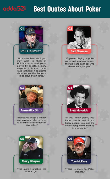 best poker quotes