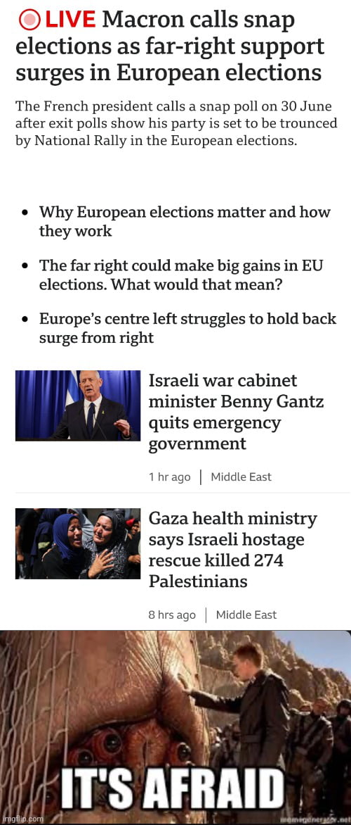 What could make BBC's headline except for its usual obsession? Oh I see ...