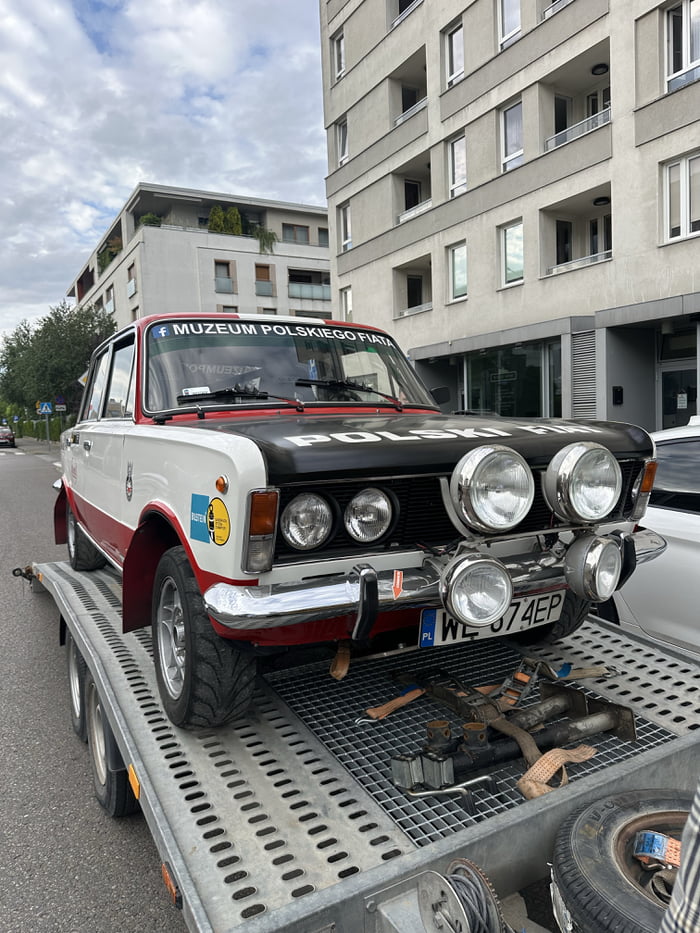 Fiat 125p Rally Abarth 180HP - 9GAG