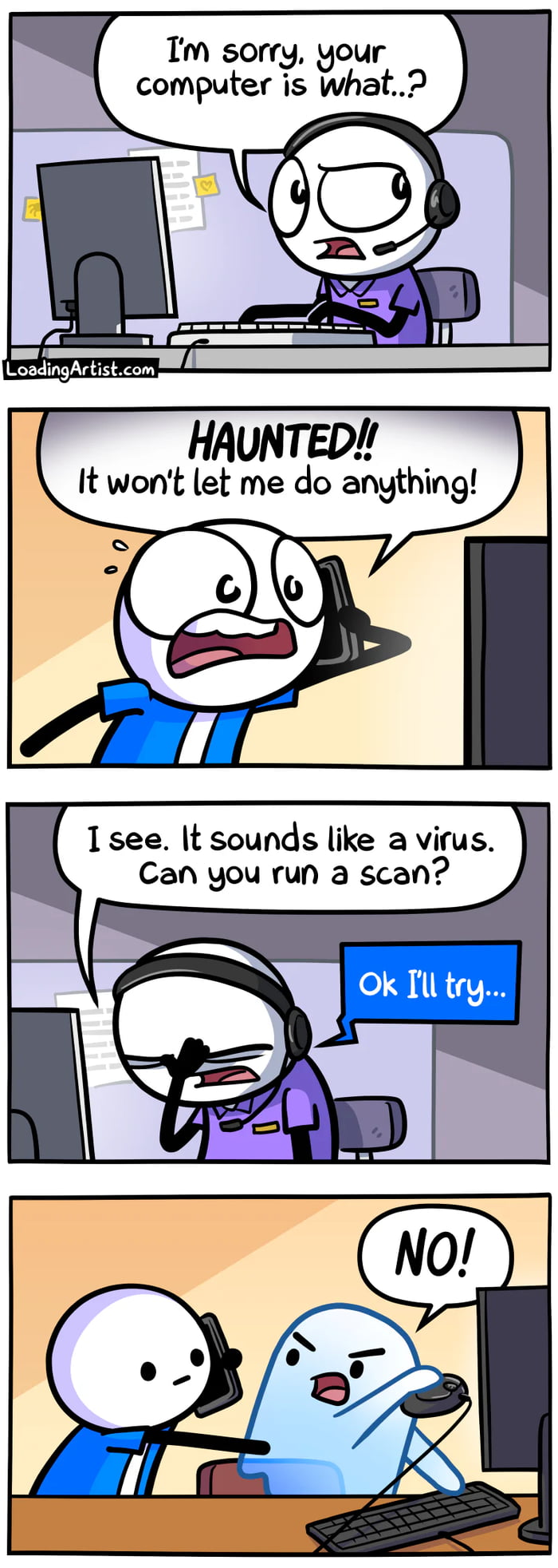 Computer virus or something else..? - 9GAG