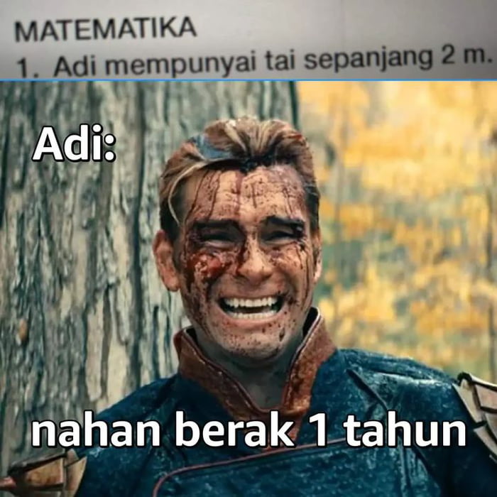 Adi gak pernah makan sayur - 9GAG