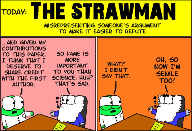 Example Of Strawman Fallacies