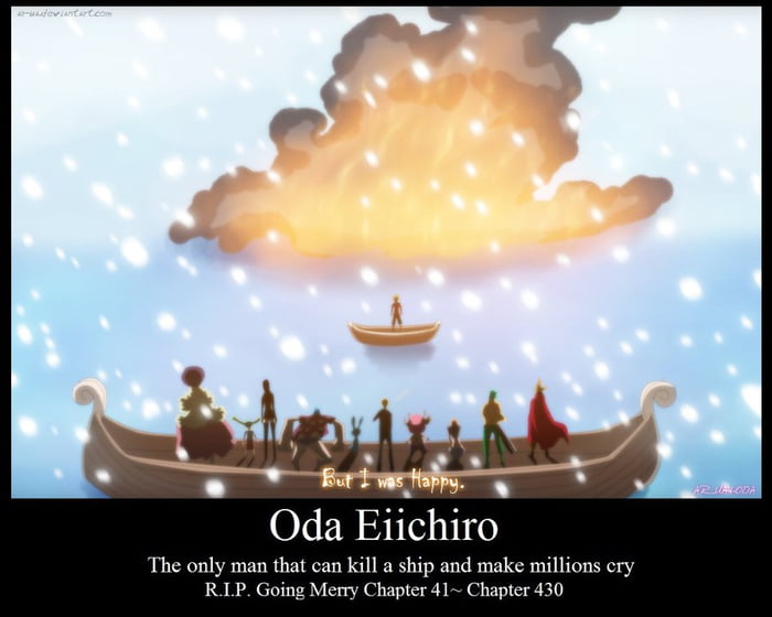 ONE PIECE Going Merry funeral S A D - 9GAG