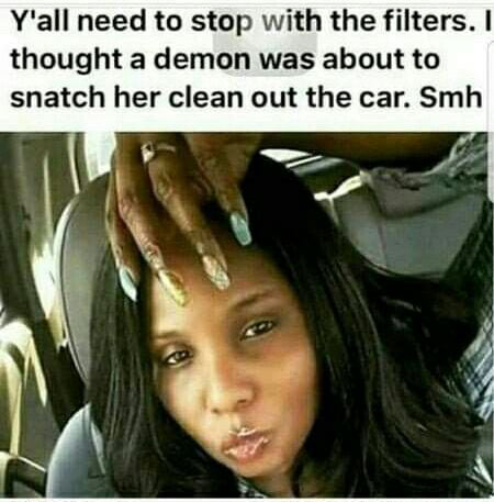 Filters makes your face unnaturally beautiful and forgets other parts of the body - 9GAG Filters makes your face unnaturally beautiful and forgets other parts of the body - 9GAG