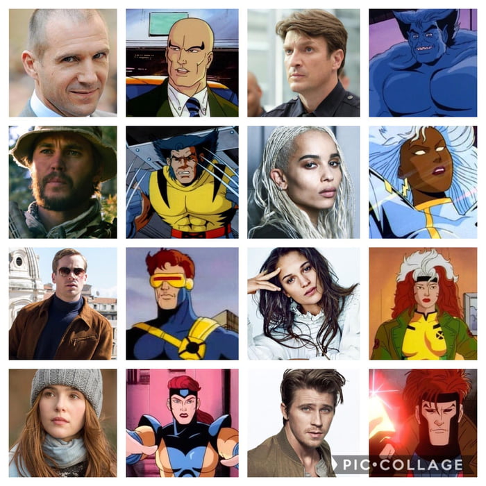 My MCU X-Men Fancast - Superhero.