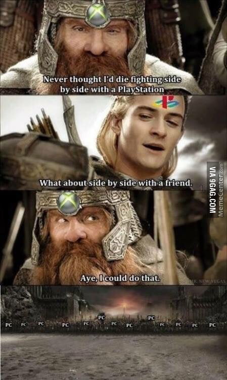 How it feels to be a console gamer on 9gag - 9GAG