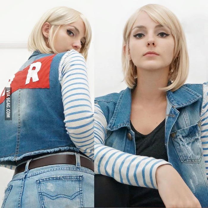 android 18 cosplay shirt