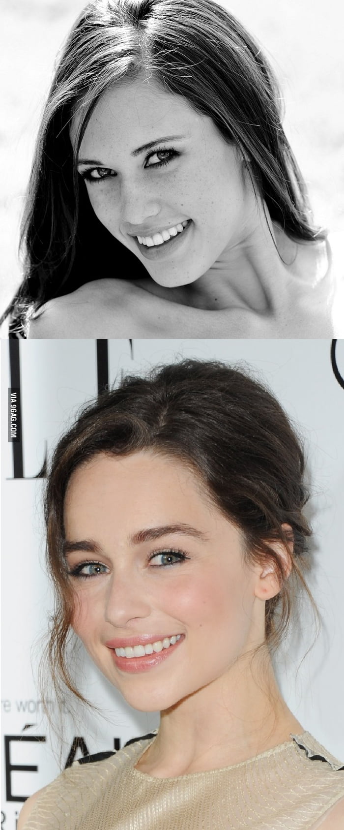 Emilia Clarke (GoT) lookalike Tiffany Thompson. You're welcome! - 9GAG