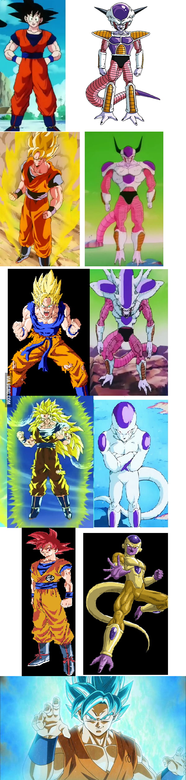 Frieza Can Barely Keep Up 9GAG