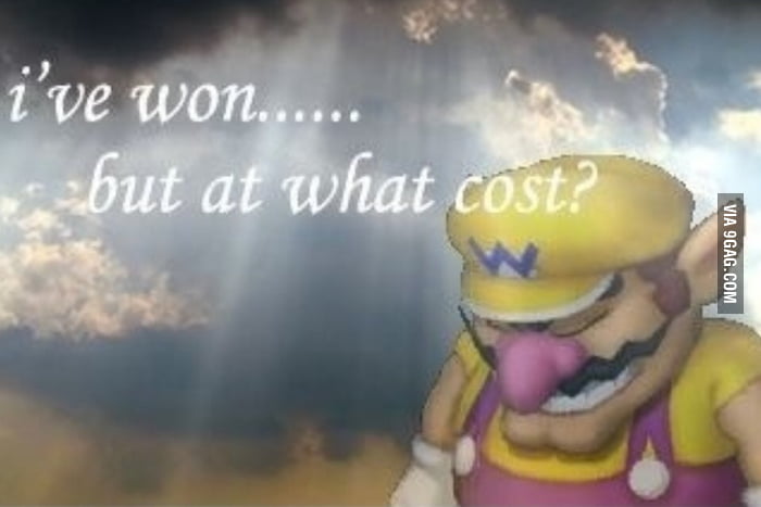 Beating a game with a sad ending - 9GAG
