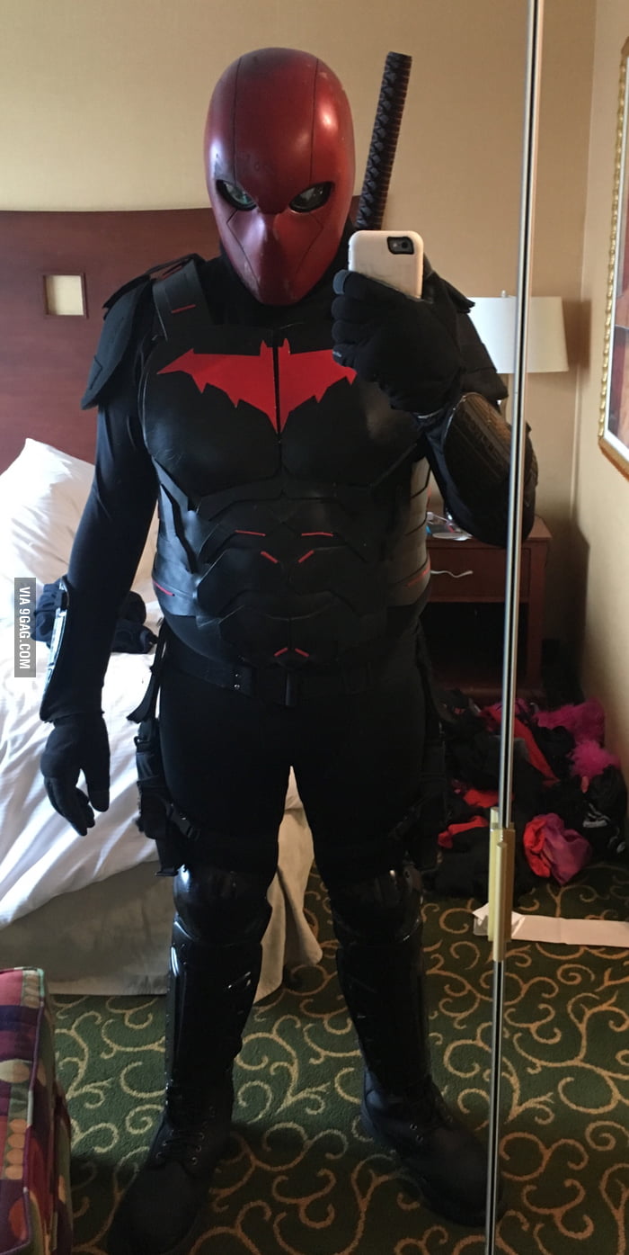 My custom Red Hood Cosplay 9GAG