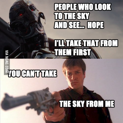 Take hope in. Took wrong. Ultron funny. Hey girl Ultron meme.