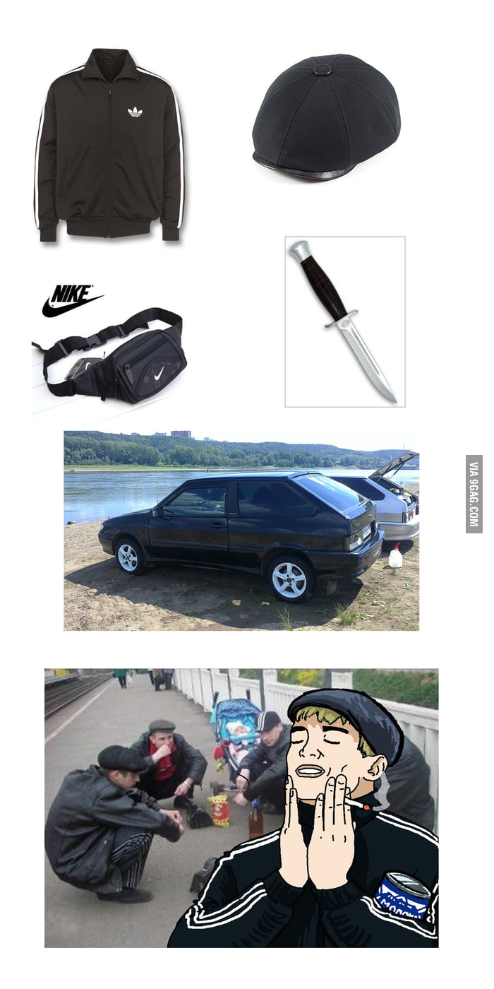 Russian gangster Starter Pack. Well, I keep up with fashion. - 9GAG