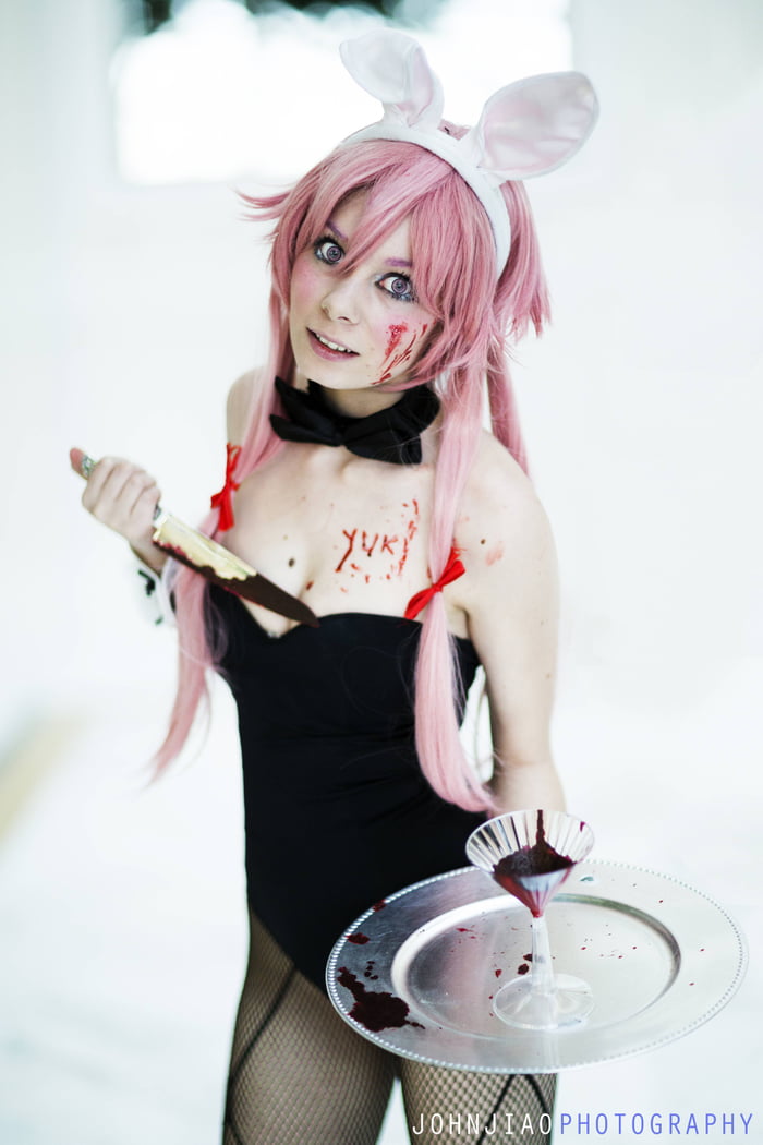 Yuno Gasai from Future Diary (by Hexgirl) at Katsucon - 9GAG