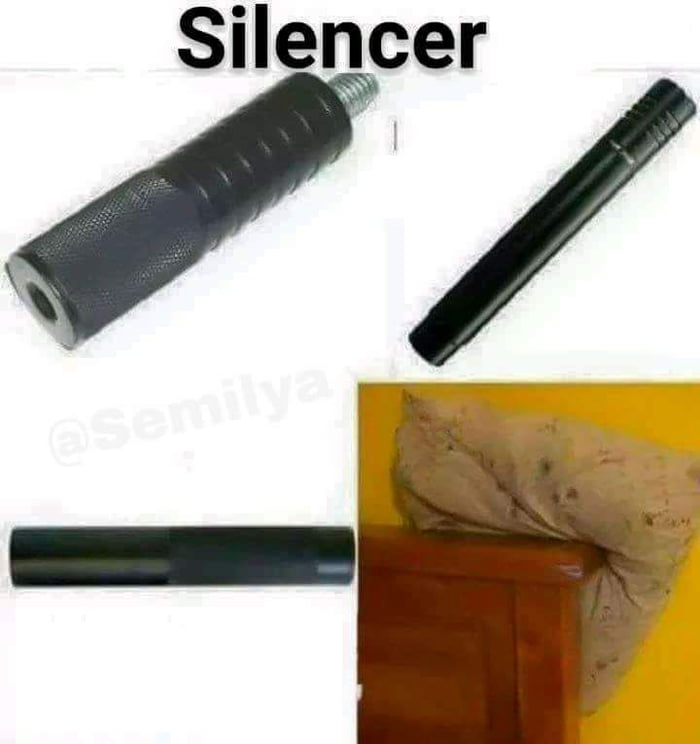 Silencer memes. Best Collection of funny Silencer pictures on