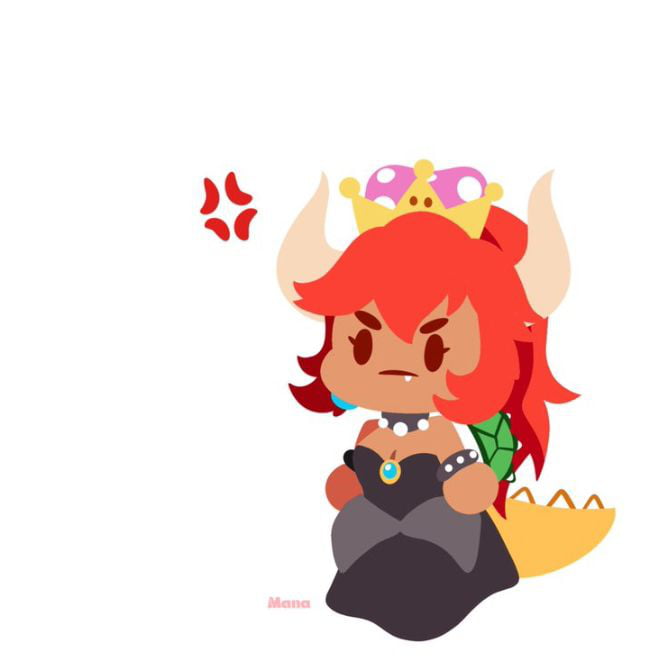 Angry bowsette - 9GAG