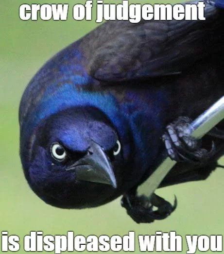 crow of judgment crow of judgment