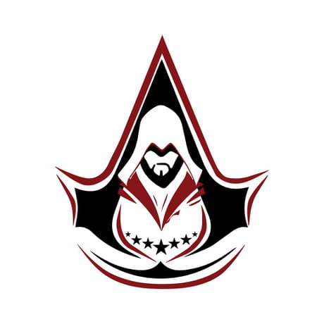 Hedendaags Assassin's Creed II Logo Design - 9GAG GQ-45