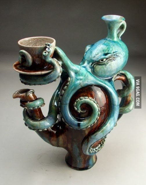 Octopus teapot 9GAG