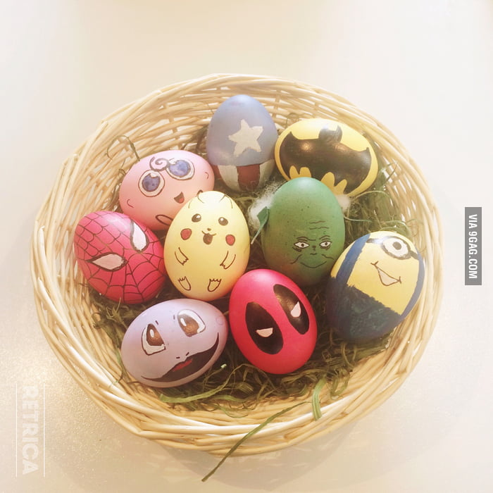 So I made some Easter eggs - what do you guys think? - 9GAG