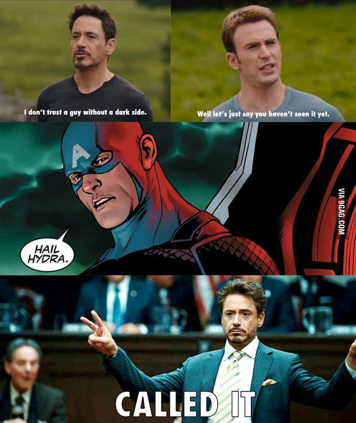 Tony Knew It All Along 9GAG