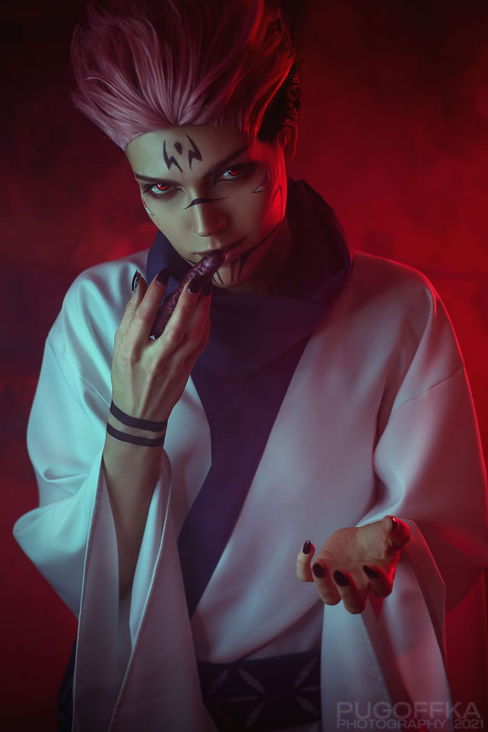 Jujutsu Kaisen Sukuna cosplay by HibariRin photo by Pugoffka - 9GAG