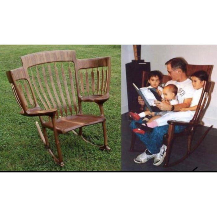 This reading rocking chair takes family time to the next level 9GAG