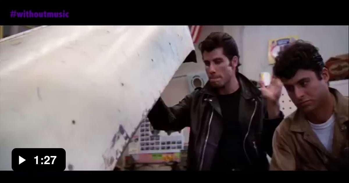 Grease lightning without music 9GAG