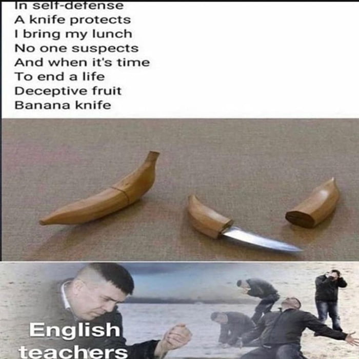 Beware of the Banana Knife - Funny.