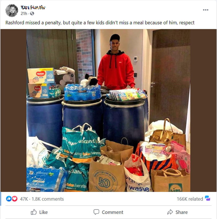 Marcus rashford helping struggling families, even after a loss to italy ...