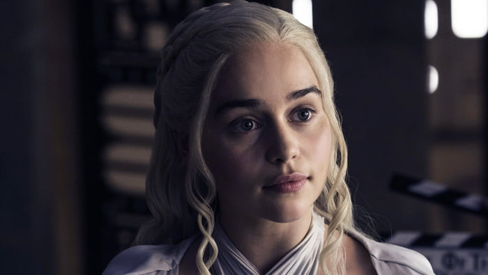 Emilia Clarke as Daenerys is the most beautiful character ever by far ...