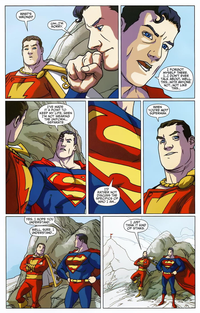 Superman & Captain Marvel meets Supreme & Miracleman (art by Nick-Perks) -  9GAG