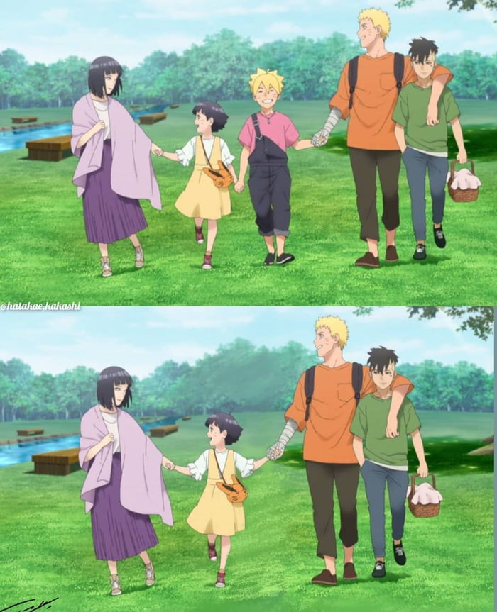 Editing boruto out of this family picture. - 9GAG