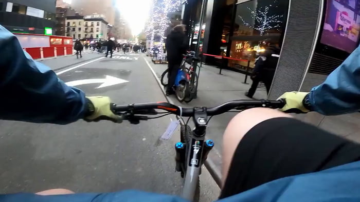 Driver plows through protesters in New York
