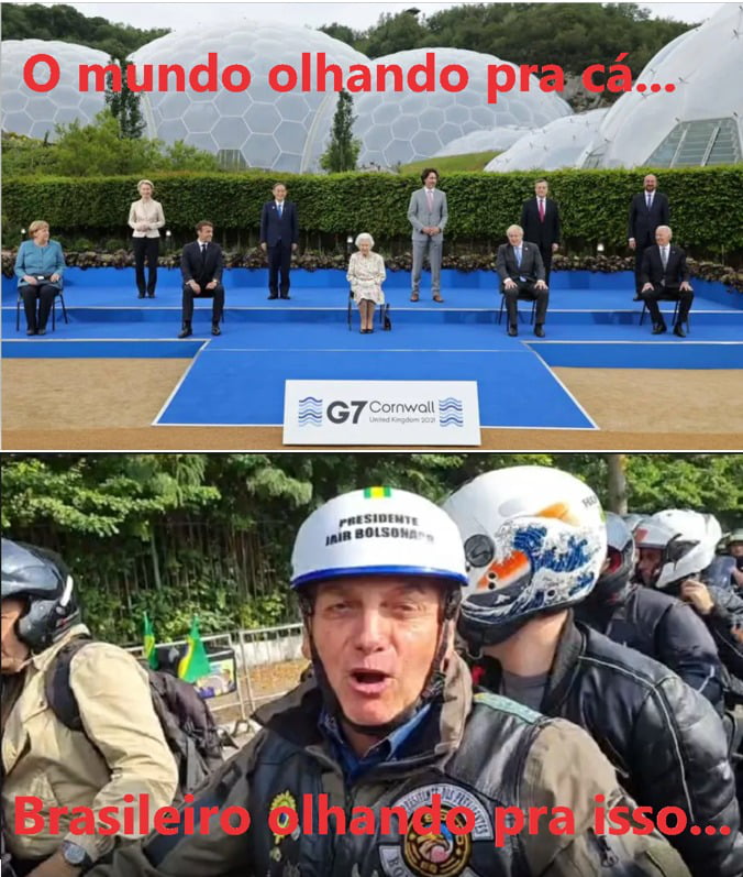 Não me convidaram, pra essa festa pobre... fui passear de moto mesmo - 9GAG