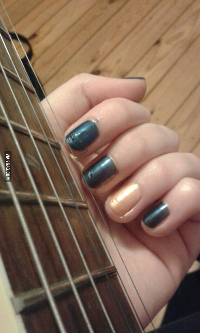 nail polish for guitarists