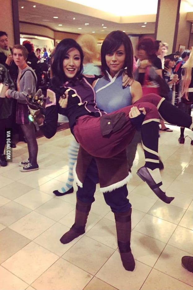 Awesome Korrasami Cosplay 9GAG