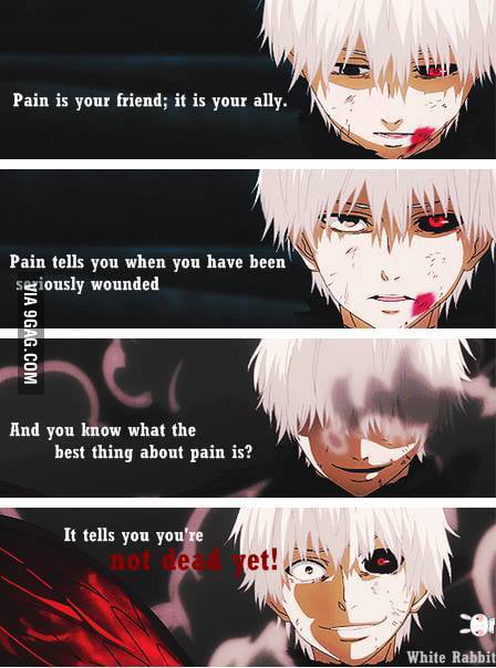 Tokyo Ghoul, pain... much pain - 9GAG