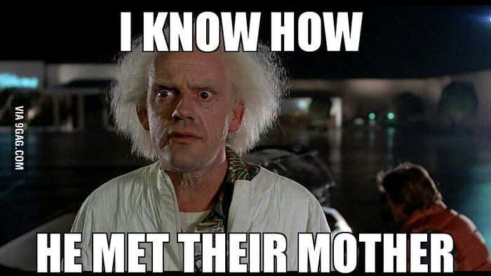 Doc Brown knows - 9GAG