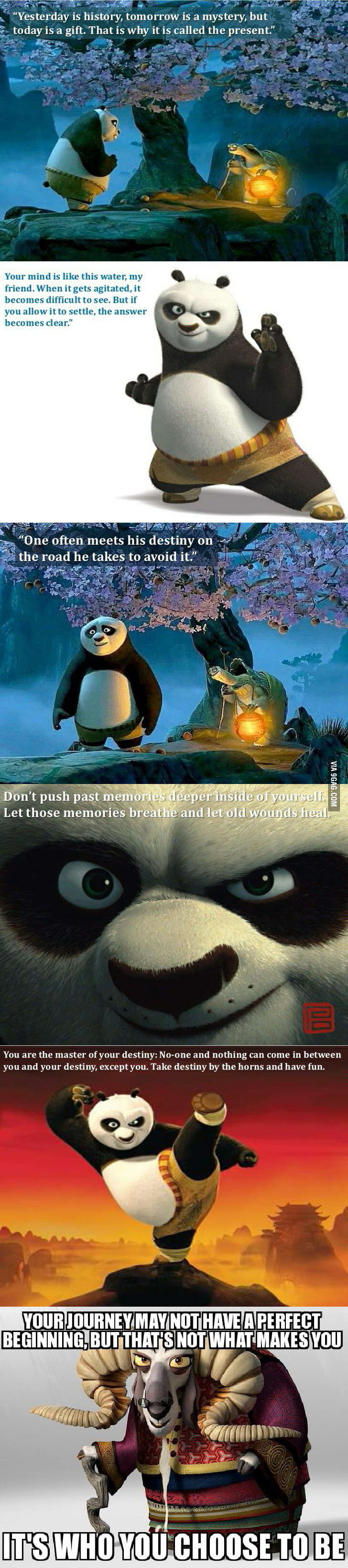 Kung Fu Panda Had Some Of The Best Life Quotes 9gag 