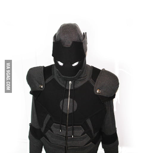 suit of armor hoodie