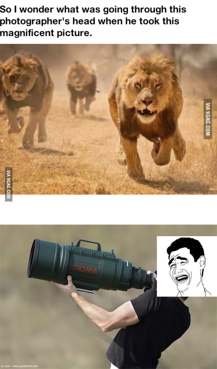 That's what was going through his head. - 9GAG
