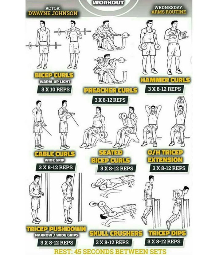 Simple and effective arm workout!! - 9GAG